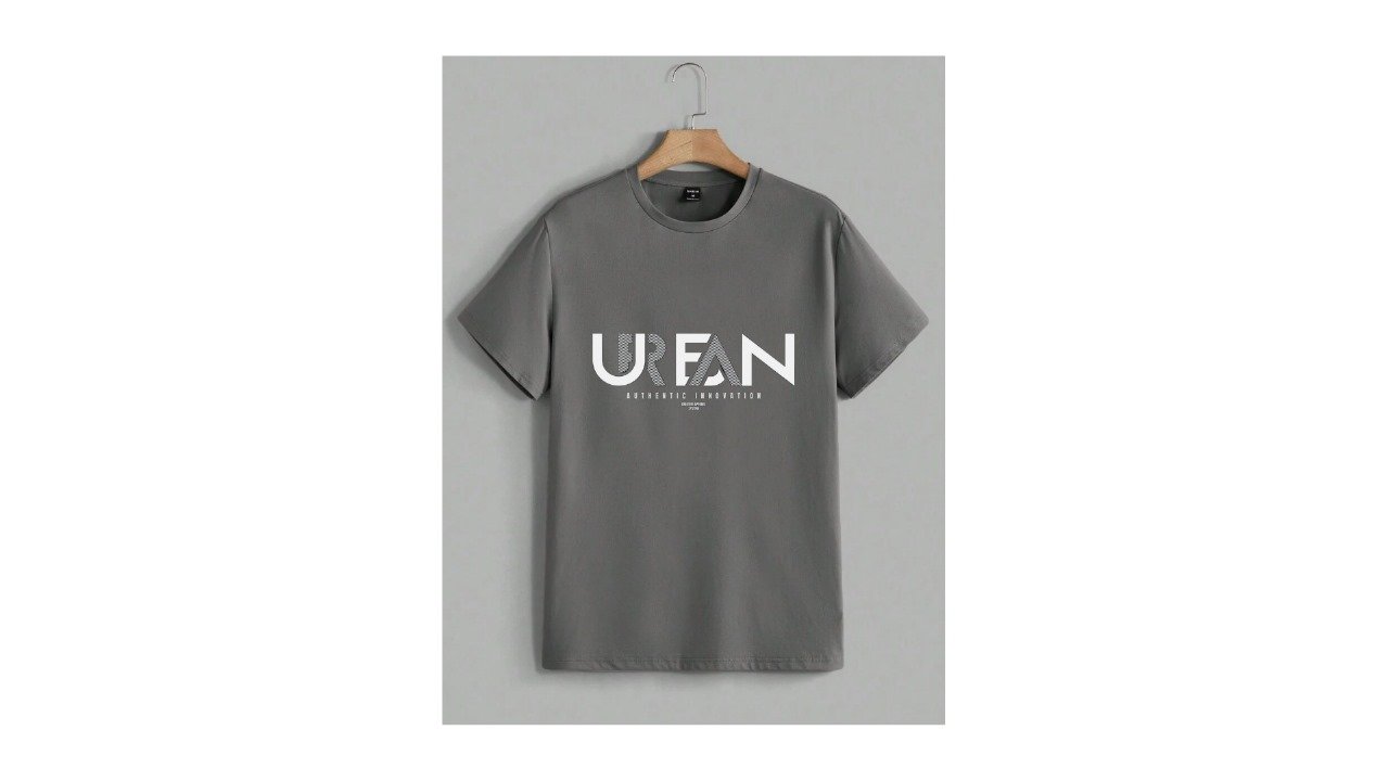 "Urban Typography T-Shirt | Black Streetwear Graphic Tee" - Image 5