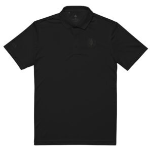 adidas Premium Polo Shirt front view athletic fit"