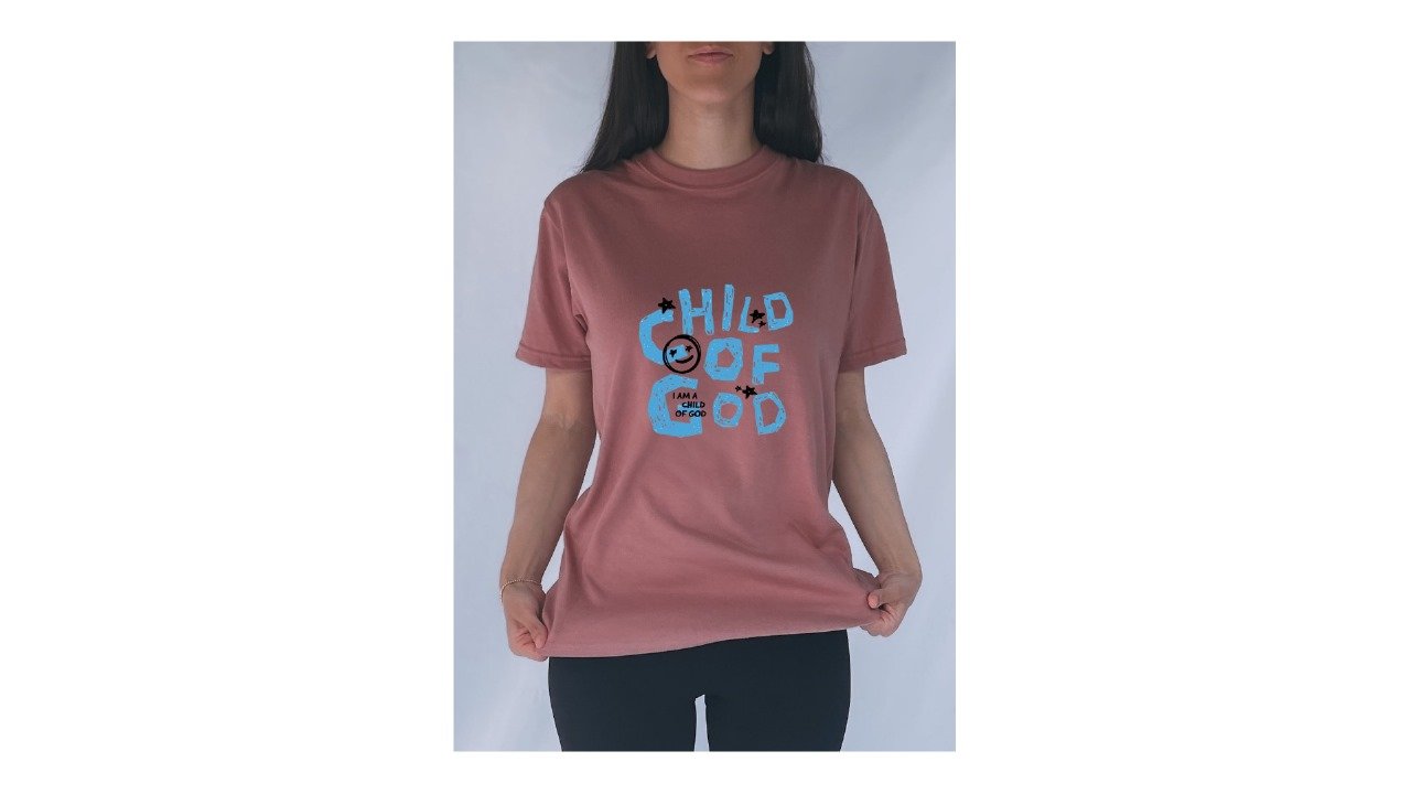 Child of God Christian T-Shirt – Faith Based Religious Graphic Tee - Image 6